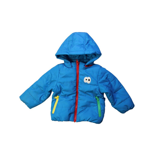 A Multicolour Puffer/Quilted Jackets from Stella McCartney in size 6-12M for boy. (Front View)