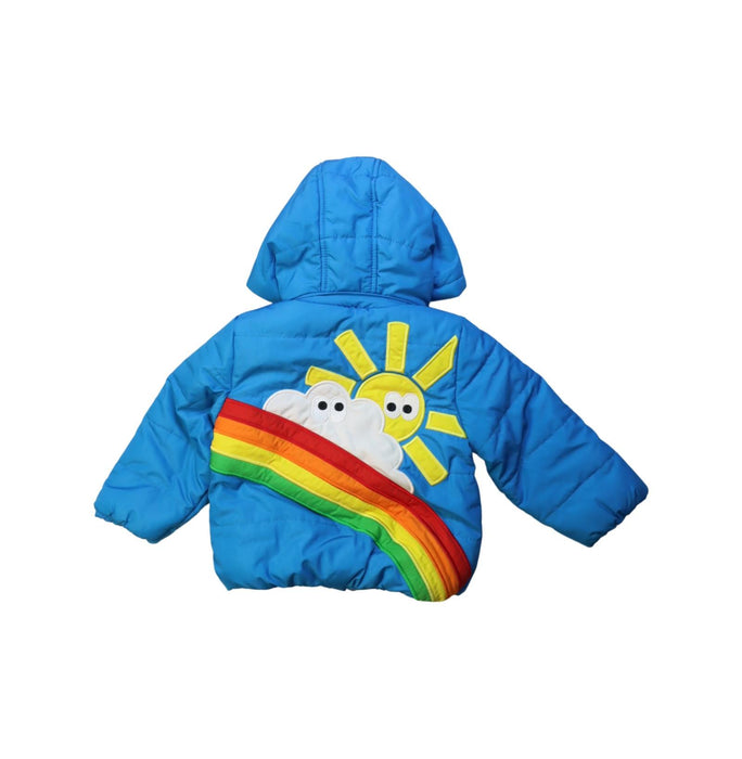 A Multicolour Puffer/Quilted Jackets from Stella McCartney in size 6-12M for boy. (Back View)