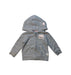 A Grey Zippered Sweatshirts from Roots in size 6-12M for neutral. (Front View)