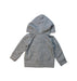 A Grey Zippered Sweatshirts from Roots in size 6-12M for neutral. (Back View)