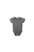 A Black Short Sleeve Bodysuits from Nature Baby in size 3-6M for boy. (Front View)