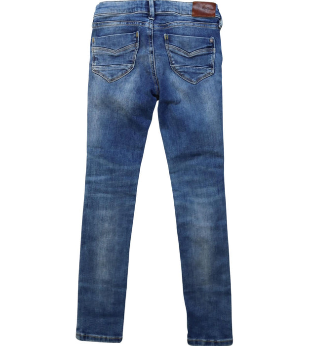 A Blue Jeans from Pepe Jeans in size 7Y for girl. (Back View)