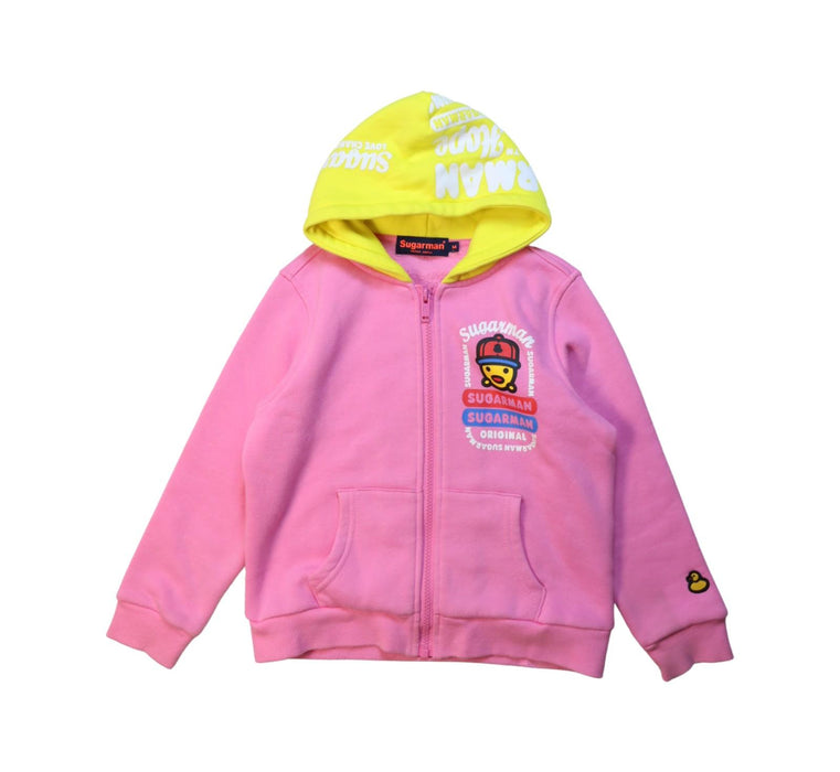 A Multicolour Lightweight Jackets from Sugarman in size 6T for girl. (Front View)