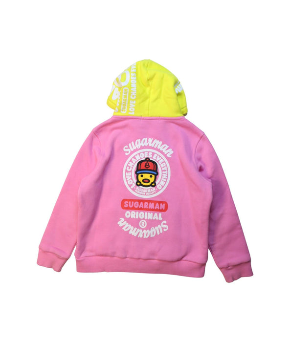 A Multicolour Lightweight Jackets from Sugarman in size 6T for girl. (Back View)