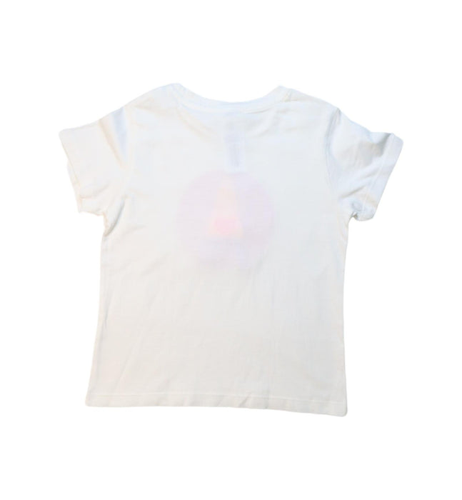 A White Short Sleeve T Shirts from Jacadi in size 6T for girl. (Back View)