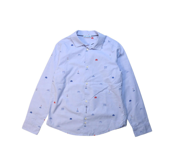 A Multicolour Long Sleeve Shirts from Jacadi in size 8Y for boy. (Front View)