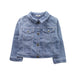 A Blue Lightweight Jackets from Chloe in size 2T for girl. (Front View)