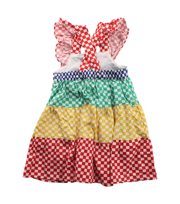 A Multicolour Sleeveless Dresses from Stella McCartney in size 2T for girl. (Back View)