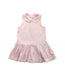 A Pink Sleeveless Dresses from Jacadi in size 3T for girl. (Front View)