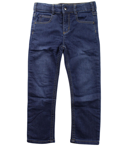 A Blue Jeans from Jacadi in size 4T for girl. (Front View)