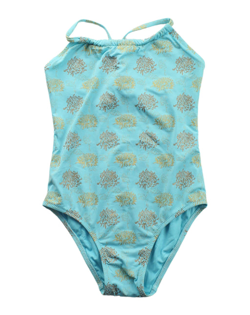 A Blue Swimsuits from Vilebrequin in size 2T for girl. (Front View)