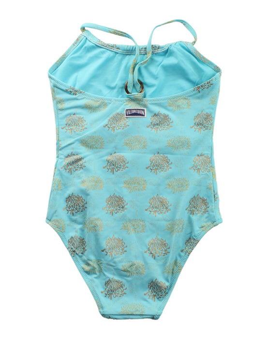 A Blue Swimsuits from Vilebrequin in size 2T for girl. (Back View)