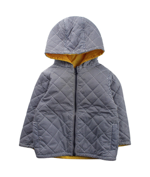 A Yellow Puffer/Quilted Jackets from Petit Bateau in size 12-18M for boy. (Front View)