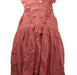 A Peach Sleeveless Dresses from Petit Bateau in size 12Y for girl. (Front View)
