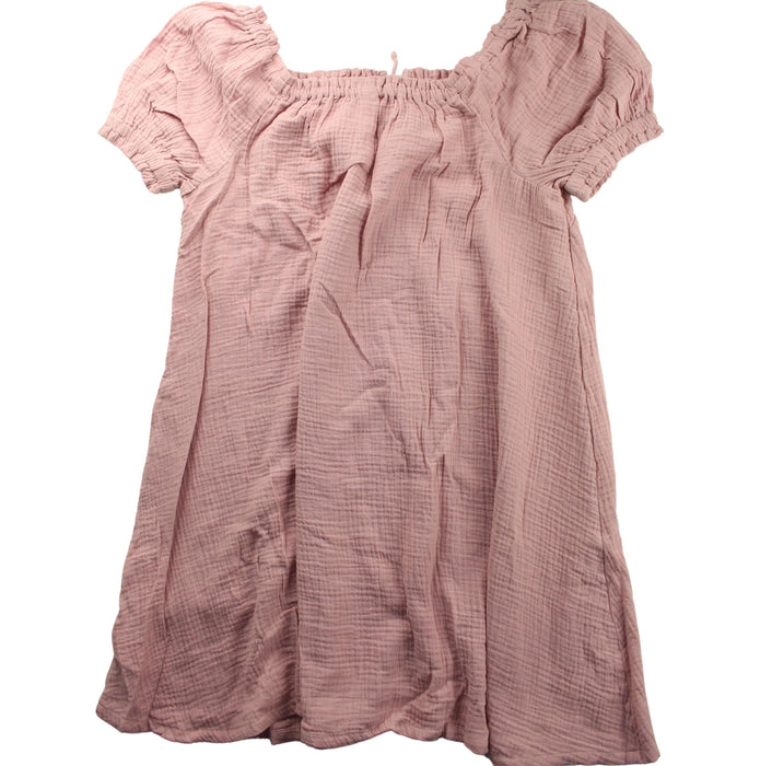 A Pink Short Sleeve Dresses from Crewcuts in size 12Y for girl. (Back View)