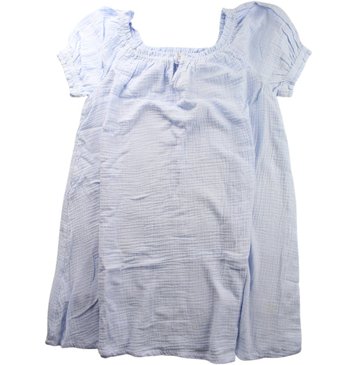 A White Short Sleeve Dresses from Crewcuts in size 10Y for girl. (Front View)