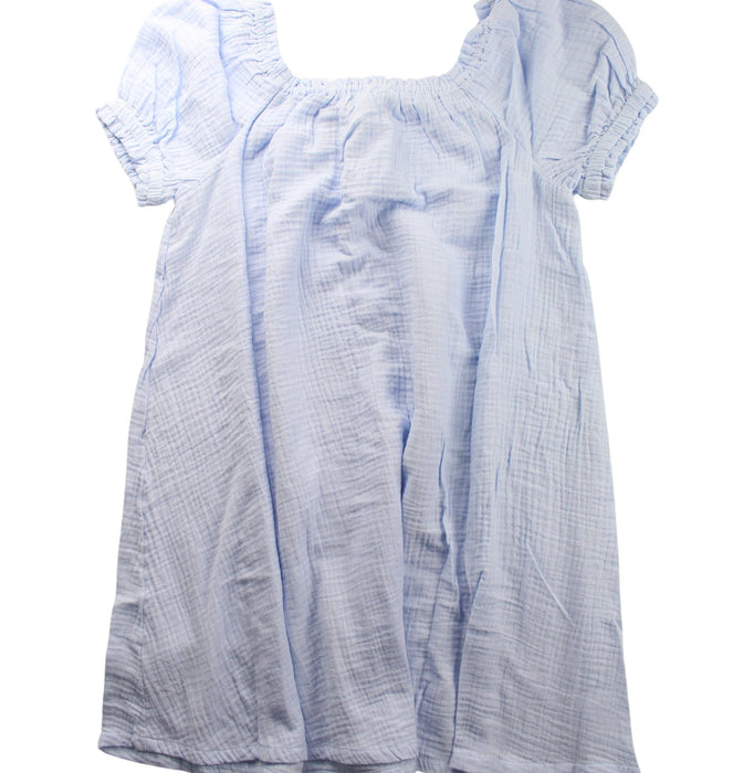 A White Short Sleeve Dresses from Crewcuts in size 10Y for girl. (Back View)