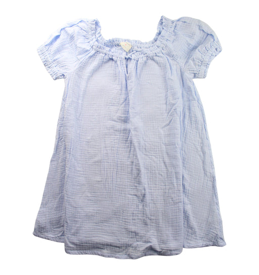 A White Short Sleeve Dresses from Crewcuts in size 8Y for girl. (Front View)