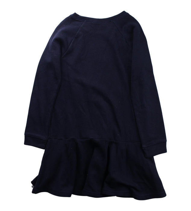 A Navy Long Sleeve Dresses from Ralph Lauren in size 6T for girl. (Back View)