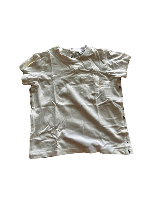 A White Short Sleeve T Shirts from Emporio Armani in size 2T for neutral. (Front View)