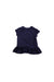 A Blue Short Sleeve Dresses from Ralph Lauren in size 6-12M for girl. (Back View)