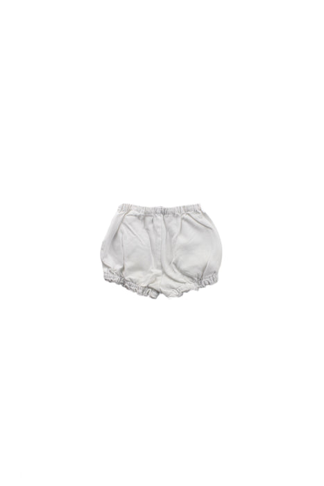 A White Bloomers from Ferrari in size 3-6M for girl. (Back View)