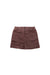 A Brown Short Skirts from Le Petit Pois in size 3T for girl. (Back View)