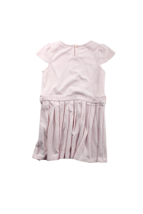 A Pink Short Sleeve Dresses from Baker by Ted Baker in size 5T for girl. (Back View)