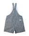 A Grey Overall Shorts from Newbie in size 6-12M for boy. (Back View)