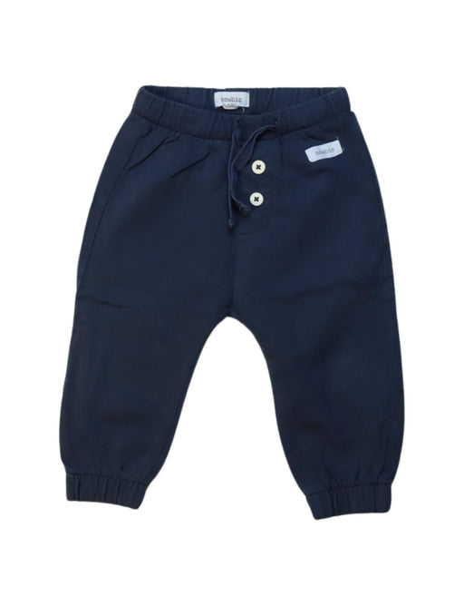 A Navy Sweatpants from Newbie in size 6-12M for boy. (Front View)