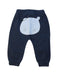 A Navy Sweatpants from Newbie in size 6-12M for boy. (Back View)