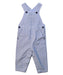 A Blue Long Overalls from Jacadi in size 6-12M for boy. (Front View)