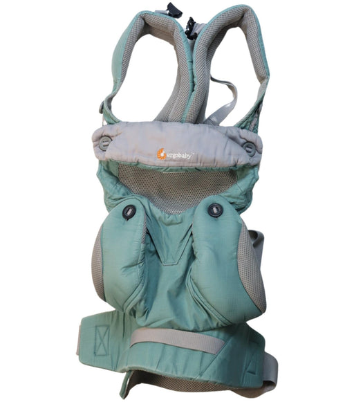 A Grey Baby Carriers from Ergobaby in size 3-6M for neutral. (Front View)