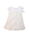 A White Short Sleeve Dresses from Chloe in size 2T for girl. (Back View)