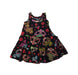 A Multicolour Sleeveless Dresses from Hysteric Mini in size 5T for girl. (Front View)