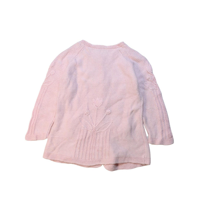 A Pink Cardigans from Dior in size 3T for girl. (Back View)