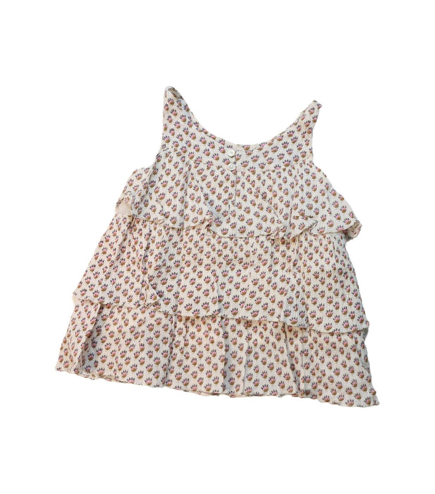 A Multicolour Sleeveless Tops from Bonpoint in size 3T for girl. (Back View)