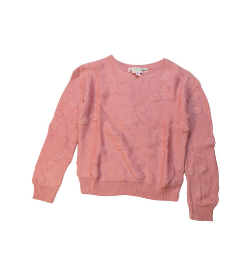 A Pink Knit Sweaters from Bonpoint in size 3T for girl. (Front View)