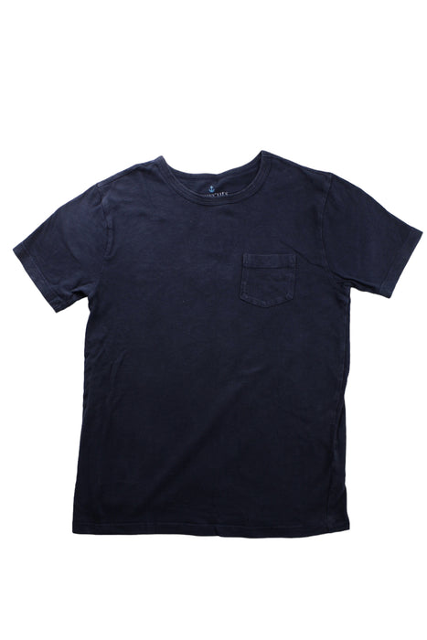 A Blue Short Sleeve T Shirts from Crewcuts in size 12Y for boy. (Front View)