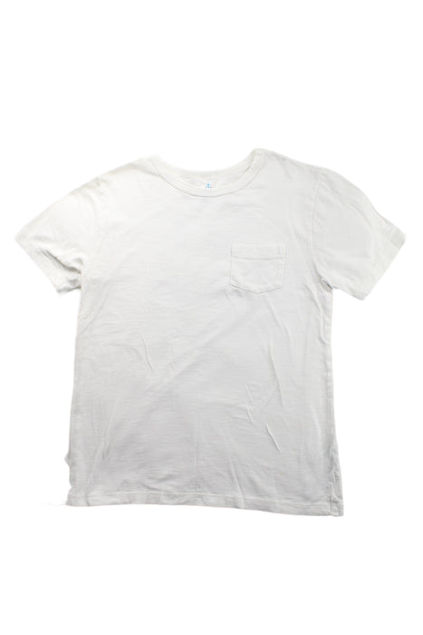 A White Short Sleeve T Shirts from Crewcuts in size 12Y for boy. (Front View)