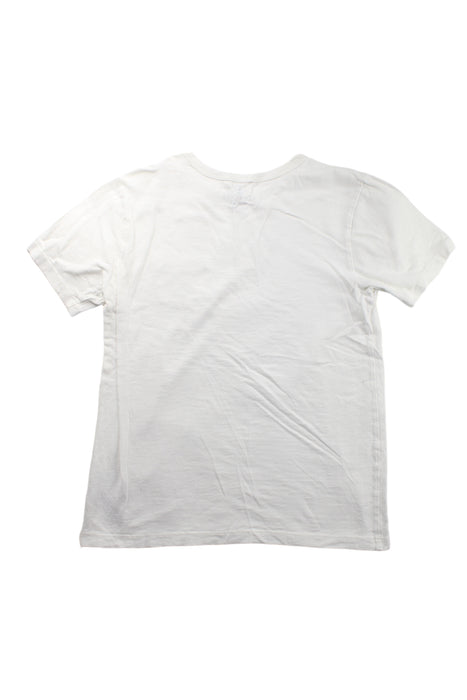 A White Short Sleeve T Shirts from Crewcuts in size 12Y for boy. (Back View)