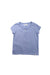 A Purple Short Sleeve Tops from Abercrombie & Fitch in size 7Y for girl. (Front View)