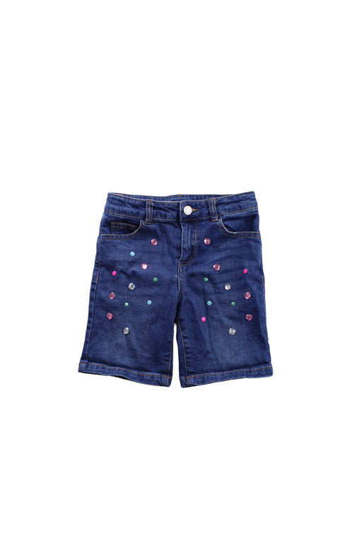 A Blue Shorts from Monsoon in size 7Y for girl. (Front View)