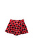 A Red Skorts from Jacadi in size 6T for girl. (Front View)