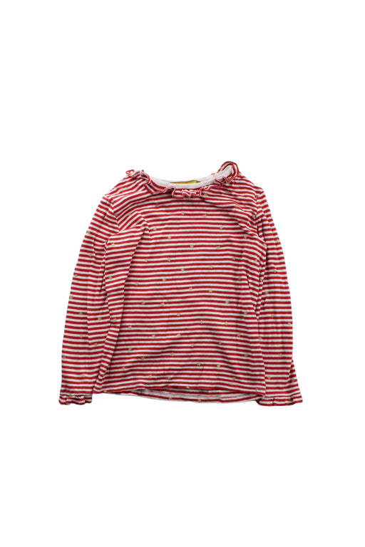 A Red Long Sleeve Tops from Boden in size 6T for girl. (Front View)