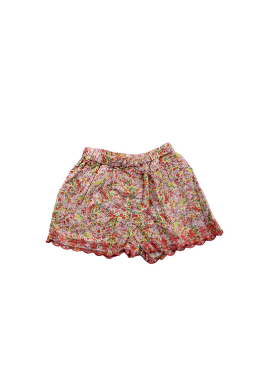 A Pink Shorts from Boden in size 7Y for girl. (Front View)