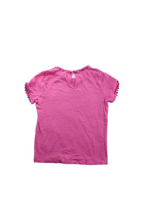 A Pink Short Sleeve T Shirts from Boden in size 6T for girl. (Back View)