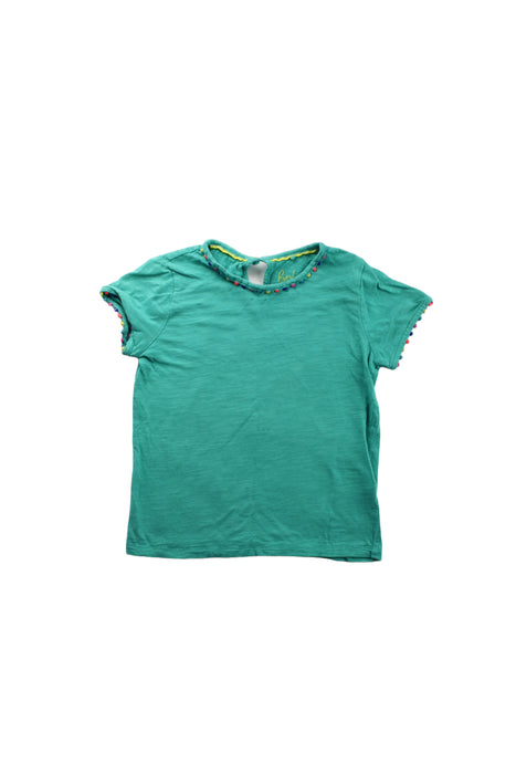 A Green Short Sleeve T Shirts from Boden in size 6T for girl. (Front View)