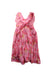A Pink Sleeveless Dresses from Boden in size 6T for girl. (Back View)