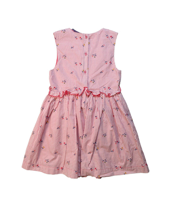 A Multicolour Sleeveless Dresses from Sergent Major in size 6T for girl. (Back View)